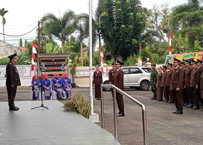 Peringatan Hari Lahir Kejaksaan di Bengkulu Selatan Sederhana, Kedepankan Kebersamaan