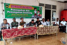 Babinsa Koramil 05 Ikut Peduli Cegah Stunting di Desa