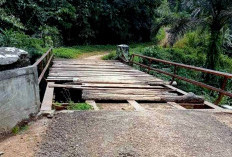 Butuh Perbaikan Jembatan Penghubung 