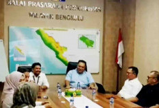 Bupati H. Rifai Kunjungi BP2W Provinsi Bengkulu Terkait Program SPAM di Bengkulu Selatan