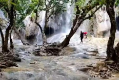 Objek Wisata Unik, Perpaduan Air Terjun Eksotik dan Pantai Indah, Cocok Untuk Tempat Berlibur Bersama Keluarga