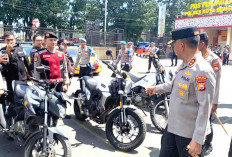Kapolda Pantau Kesiapan Operasional Personel Polresta Bengkulu