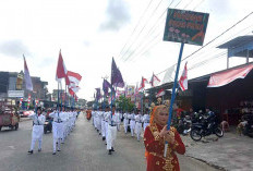 Gudep Narpaty Sudirman Semarakkan Karnaval HUT RI ke-79