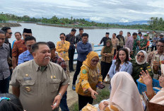 Wujudkan Bengkulu Selatan Bersinar, Bank Bengkulu Pasang Lampu Penerangan