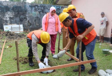 Kapolres Bengkulu Selatan Letakkan Batu Pertama Pembangunan Gedung TK