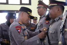 Kapolres Seluma Pimpin Sertijab, Kabag Ops, Kasat Lantas dan Kapolsek Resmi Berganti 