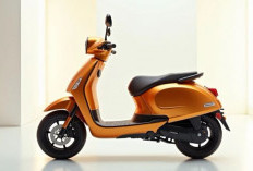 Yamaha Ego Solar 2025 Warna Fire Gold Resmi Meluncur! Siap Jadi Pusat Perhatian di Jalanan