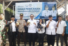 Program Ketahanan Pangan, Bupati Launching Budidaya Kepiting Bakau