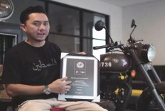 Omesh Lelang Motor Limited Edition, Terjual Rp 300 Juta, Hasil Penjualan Didonasikan untuk Palestina