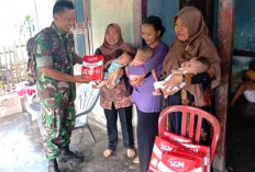 Atasi Stunting, DPPKB-P3A Bengkulu Selatan Salurkan Bantuan Pakan Natura