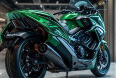 Dibandrol 66 Juta, Yamaha XMAX 2025 Tampil Mewah dan Canggih, Skutik Premium Naik Level!