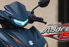 Suzuki Address Tampil Agresif dengan Gaya Racing Look Terbaru, Pesaing Berat All New Honda BeAT Alpha! 