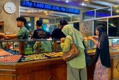 Harga Emas Perhiasan di Bengkulu Selatan Stagnan Rp 1,68 Juta per Gram
