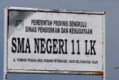 Gedung Digunakan Sekolah Rakyat, Pelajar SMAN 11 PKLK Kaur Belajar di Gedung BDC