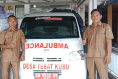 Warga Kecamatan Kota Manna Boleh Meminjam Ambulance Desa Tebat Kubu
