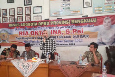 Ria Oktarina, S.Psi Serap Aspirasi Masyarakat Bengkulu Selatan