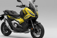 Honda X-ADV 750 Special Edition 2025, Diperkenalkan dalam Warna Matte Gold Finch Yellow