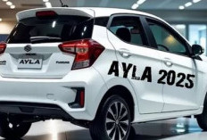 Mobil Baru Ayla Tahun 2025, Harga Terjangkau, Tampilan Keren dan Menawan, BBM Irit