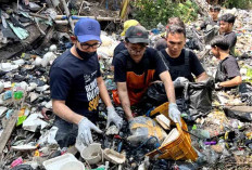 Gilang Juragan 99 Bersama Pandawara Gerakkan Aksi Bersih Sungai Citarum