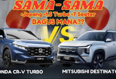 Adu Gahar SUV Baru! Mitsubishi Destinator Tantang Honda CR-V Turbo, Siapa Jawaranya?