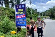 Sat Lantas Tutup Permanen Jembatan Sendawar