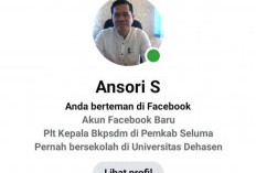 Waspada, Ada Facebook dan Nomor Whatsapp Palsu Ngaku Plt Kepala BKPSDM Modus Sampaikan Rencana Mutasi