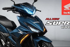 All New Honda Wave 125i Resmi Meluncur, Desain Elegan dengan Harga Mengejutkan