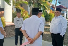 Bupati dan Wabup Rutin Pimpin Apel Pagi di OPD, Pelayanan Harus Dimulai Dari Kedisiplinan Pegawai