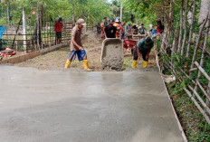 Pembangunan JUT Desa Sukarami Harapkan Tingkatkan Pendapatan Warga