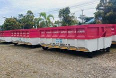 Kontainer Sampah dari Pemprov Bengkulu Siap Dibagikan