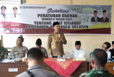 Hukum Adat Mulai Diterapkan, Pemkab Bengkulu Selatan Sosialisasi Perda Adat Istiadat