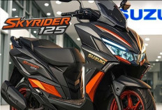 Suzuki SKYRAIDER 125 Resmi Meluncur! Skutik Sporty Cuma 14 Jutaan, Siap Saingi Honda dan Yamaha 