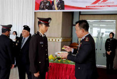 Hari Bhayangkara ke-79, Polres Bengkulu Selatan Potong Tumpeng