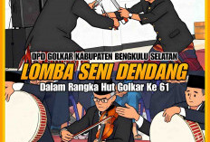 HUT ke-61 Partai Golkar di Bengkulu Selatan, Gelar Lomba Seni Dendang