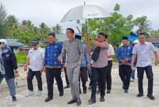 Tinjau Pembangunan Kampung Nelayan Merah Putih, Pastikan Tingkatkan Ekonomi