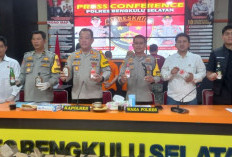 Operasi Pekat 2025, Polres Bengkulu Selatan Sita Ratusan Botol Miras