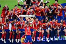 Spanyol Juara Piala Eropa, Rodri Pemain Terbaik, Yamal Pemain Muda Terbaik