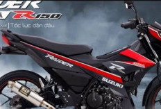 HEBOH! Sosok Suzuki Satria F150 Generasi Terbaru Muncul, Juah Lebih Modern, Dilengkapi Smartkey dan Rem ABS 