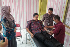 Peringati Hari Jaksa, Kejari Kaur Sumbang 18 Kantong Darah 