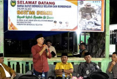 Buji’an Dusun di Desa Ulak Lebar, Masyarakat Antusias Manfaatkan Pelayanan