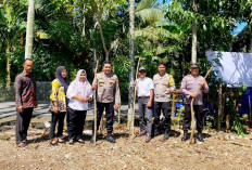 Dukung Swasembada Pangan, Polsek Kota Manna Laksanakan Penanaman Jagung
