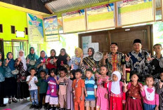 Disperpusda Bengkulu Selatan Lakukan Kunjungan Literasi di Desa Gunung Kembang 