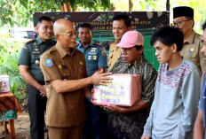 Bupati Gusnan Mulyadi Hadiri Ground Breaking Rehab RTLH di Desa Gindo Suli Bunga Mas 