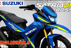 All New Suzuki Satria DX Cross 2025 Resmi Meluncur Di Indonesia, Motor Trail Modern Bergaya Sporty 