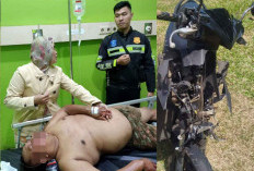 Tabrak Honda Beat, Mobil Avanza Masuk ke Jurang