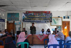 Satgas TMMD Ke-124 Kodim Kodim 0408 Bengkulu Selatan Gelar Penyuluhan KB Kesehatan dan Stunting