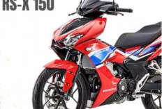 Motor Bebek Sporty, RSX Terbaru, Desain Tajam Mencolok, Karakter Tangguh Khas Motor Underbone