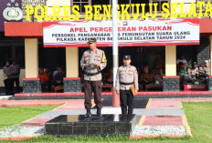 Apel Pergeseran Pasukan, Polres Bengkulu Selatan Siap Amankan PSU