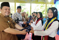 Suasana Haru Pelepasan 138 Siswa Kelas XII SMAN 3 Bengkulu Selatan