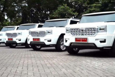 Para Menteri Prabowo Gunakan Mobil Produksi Dalam Negeri